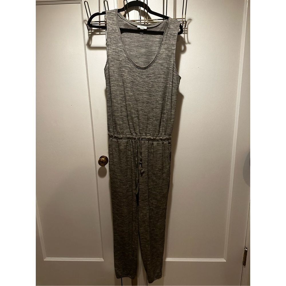 Daily Ritual Women's Supersoft Terry Sleeveless Scoopneck Jumpsuit Medium Marled - Picture 4 of 6